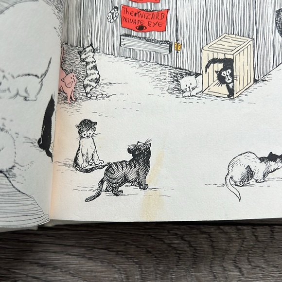 VINTAGE 1960’s children’s book, the case of the CAT’S MEOW. By Crosby Bonsall. - Picture 11 of 11